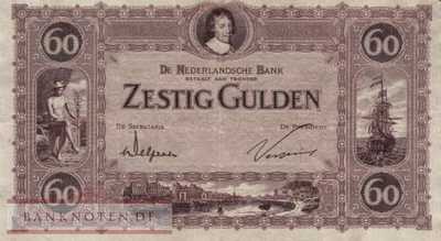 Netherlands - 60  Gulden (#038-24_VF)