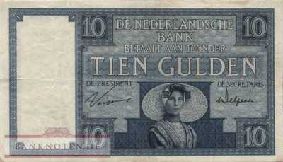 Netherlands - 10  Gulden (#043b-27_VF)