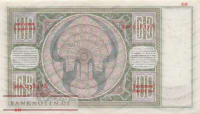Netherlands - 100  Gulden (#051c-44_AU)