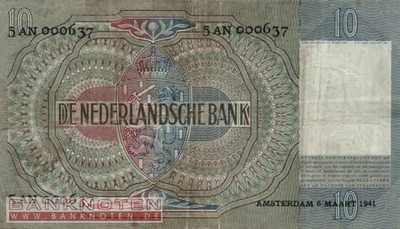 Niederlande - 10  Gulden (#056a-41_F)