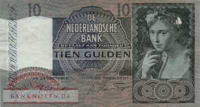 Niederlande - 10  Gulden (#056b-41_F)