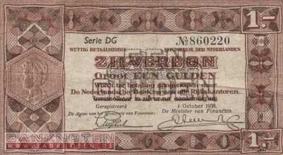 Netherlands - 1  Gulden (#061_VF)