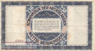 Netherlands - 2,5  Gulden (#062_XF)