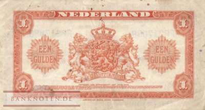 Netherlands - 1  Gulden (#064_VF)