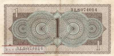 Niederlande - 1  Gulden (#072_XF)