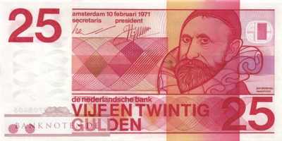 Niederlande - 25  Gulden (#092a_UNC)