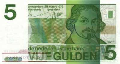 Niederlande - 5  Gulden (#095a_UNC)