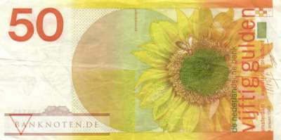 Netherlands - 50  Gulden (#096_VF)