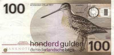 Niederlande - 100  Gulden (#097_VF)