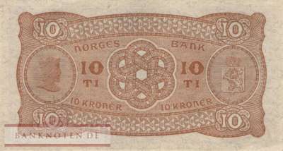 Norway - 10  Kroner (#008c-42_AU)