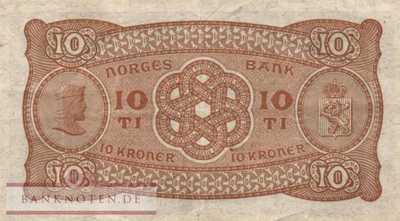 Norwegen - 10  Kroner (#008c-43_VF)