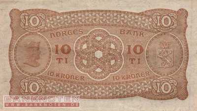 Norway - 10  Kroner (#008c-43_XF)