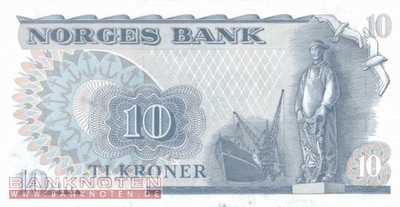 Norwegen - 10  Kroner (#036c-79_UNC)