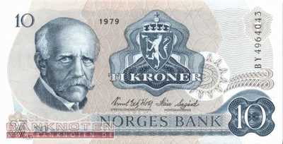 Norwegen - 10  Kroner (#036c-79_UNC)