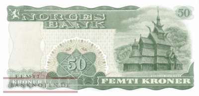 Norwegen - 50  Kroner (#037d-83_UNC)
