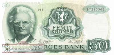Norway - 50  Kroner (#037d-83_UNC)