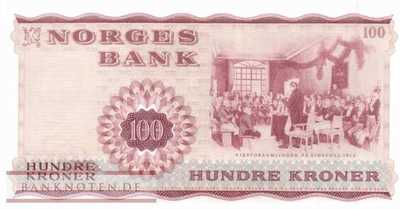 Norwegen - 100  Kroner (#038b-68_UNC)