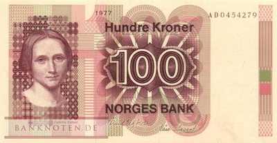 Norway - 100  Kroner (#041a_UNC)