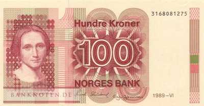 Norwegen - 100  Kroner (#043d-89_UNC)