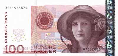 Norway - 100  Kroner (#049c_UNC)