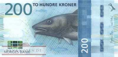 Norway - 200  Kroner (#055_UNC)