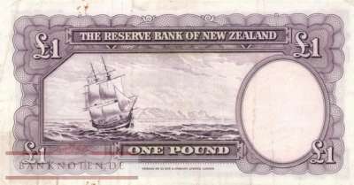 New Zealand - 1  Pound (#159d_VF)