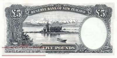 New Zealand - 5  Pounds (#160d_AU)