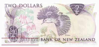 New Zealand - 2  Dollars (#170a_UNC)