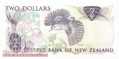 New Zealand - 2  Dollars (#170b_UNC)