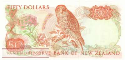Neuseeland - 50  Dollars (#174a_XF)
