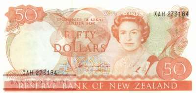 Neuseeland - 50  Dollars (#174a_XF)