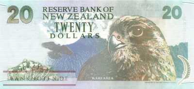 New Zealand - 20  Dollars (#179a_UNC)