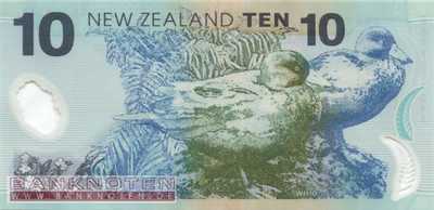 Neuseeland - 10  Dollars (#186b-06_UNC)