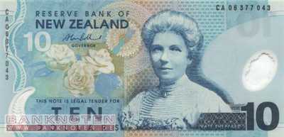 New Zealand - 10  Dollars (#186b-06_UNC)