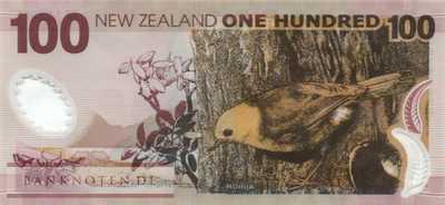 New Zealand - 100  Dollars (#189b-08_UNC)