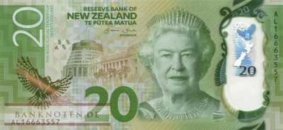 Neuseeland - 20  Dollars (#193a_UNC)