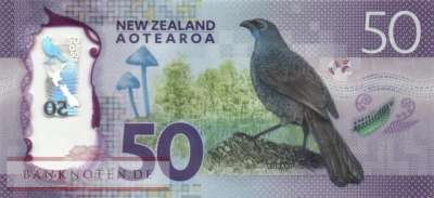 Neuseeland - 50  Dollars (#194b_UNC)