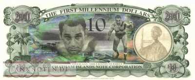 New Zeeland - 10 Dollars (#914_UNC)