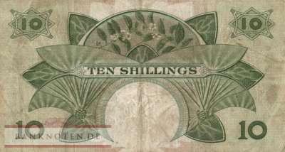 East Africa - 10  Shillings (#038_F)