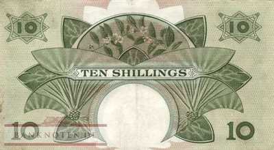 East Africa - 10  Shillings (#038_VF)