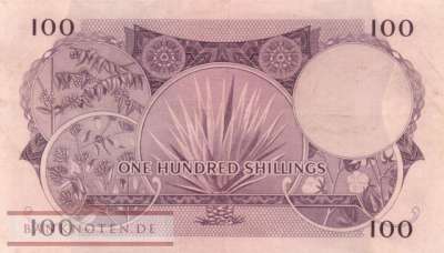 East Africa - 100  Shillings (#048_VF)