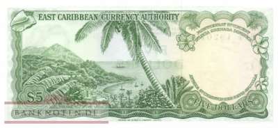 Grenada - 5  Dollars (#014k_UNC)