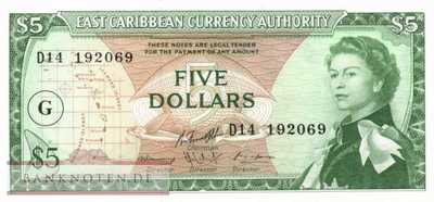 Grenada - 5  Dollars (#014k_UNC)