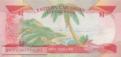 St. Kitts - 1  Dollar (#017k_VF)
