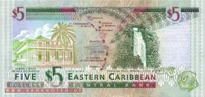 Montserrat - 5  Dollars (#037m_UNC)