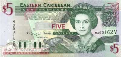 St. Vincent - 5  Dollars (#042v_UNC)