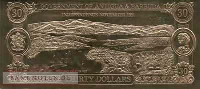 Eastern Caribean States - 30  Dollars (#CS01e_UNC)