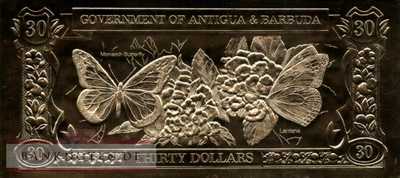 Eastern Caribean States - 30  Dollars (#CS03a_UNC)