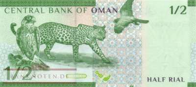 Oman - 1/2  Rial (#050_UNC)