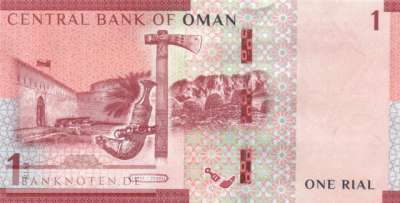 Oman - 1  Rial (#051_UNC)